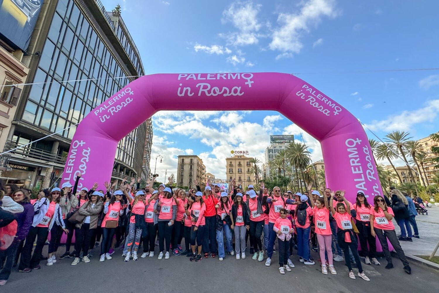 violenza donne palermo in rosa