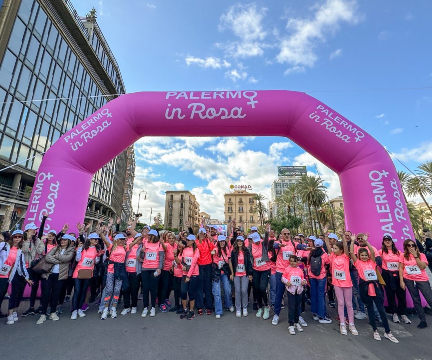 violenza donne palermo in rosa